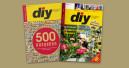 Großes Sonderheft „500 Ausgaben diy“ mit dem August-Heft des Fachmagazins