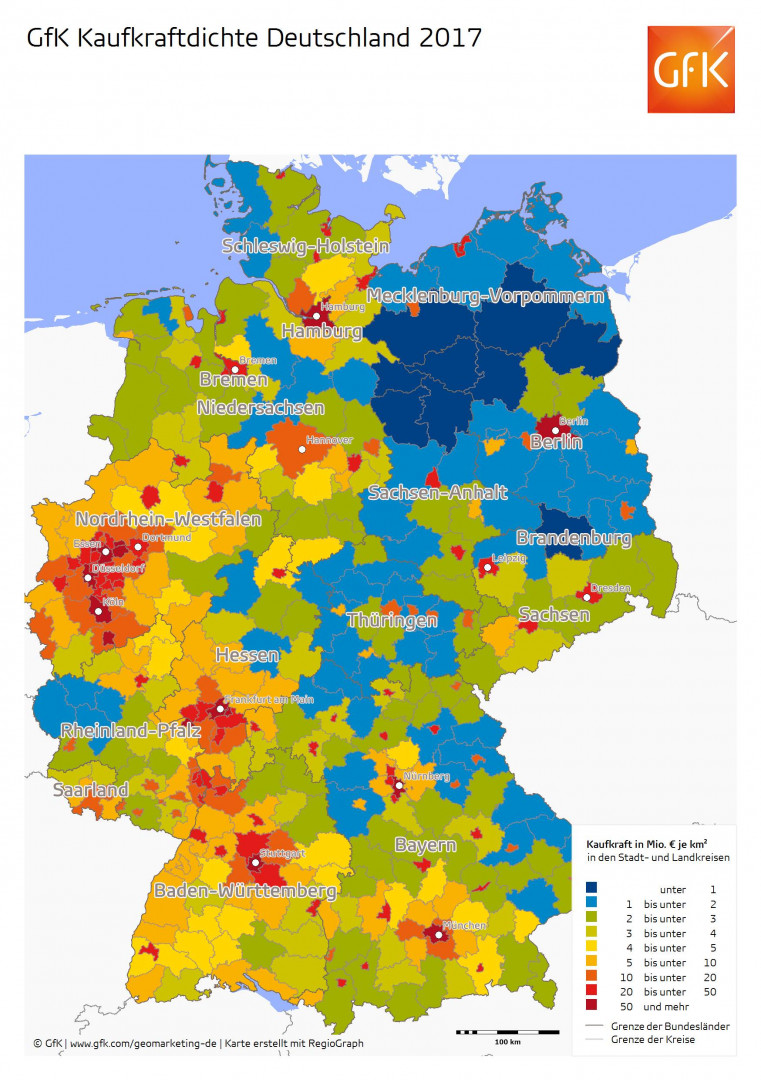 Die Kaufkraft Pro Kopf Steigt Im Sc... - Diy Online