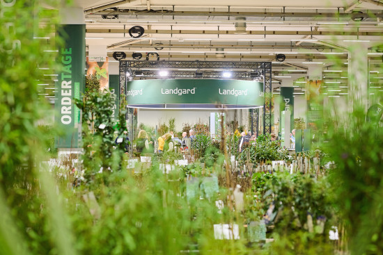 Die Landgard Frühjahrs-Ordertage haben die gesamte Halle 1A in Beschlag genommen.