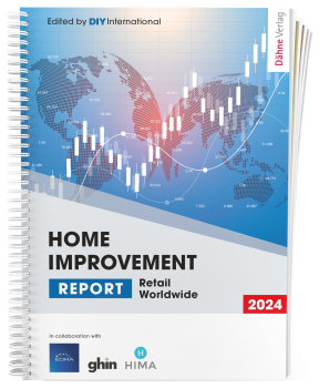 Über 300 Seiten schwer, ist heute der neue Home Improvement Report Retail Worldwide im Dähne Verlag erschienen.