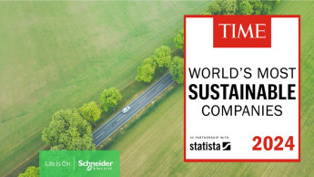 Schneider Electric als nachhaltigstes Unternehmen der Welt ausgezeichnet