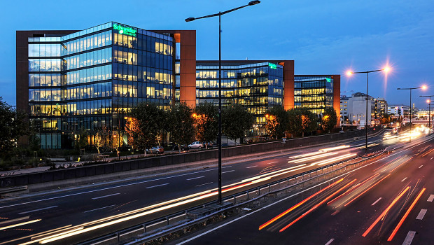 Der Firmensitz von Schneider Electric in Frankreich.