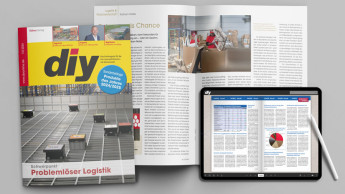 Titel- und Schwerpunktthema Logistik in diy 12/2024