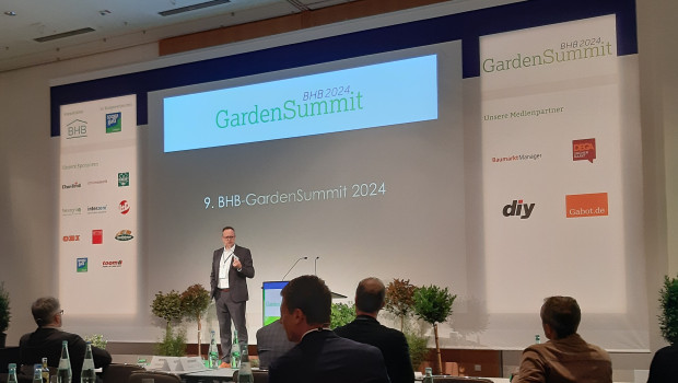 Zur Eröffnung des BHB Garden Summit sprach Vorstandsmitglied René Haßfeld zu den rund 150 Teilnehmerinnen und Teilnehmern.