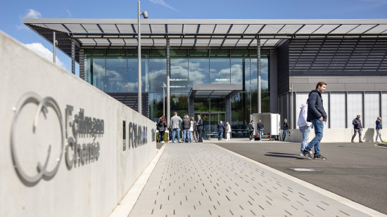 Veranstaltungsort ist diesmal beim Zulieferer Follmann in Westfalen.