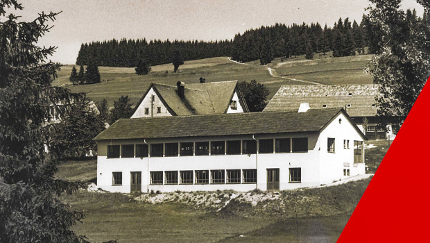 Die Wiha-Produktionsstätte aus dem Jahr 1952 in Schonach im Schwarzwald, nach wie vor Hauptsitz des Traditionsunternehmens.